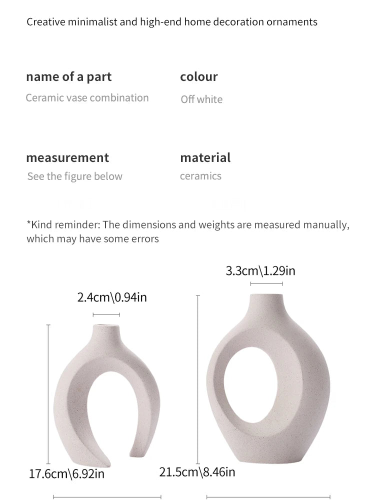 ELOVIA™ Ceramic Vase Set
