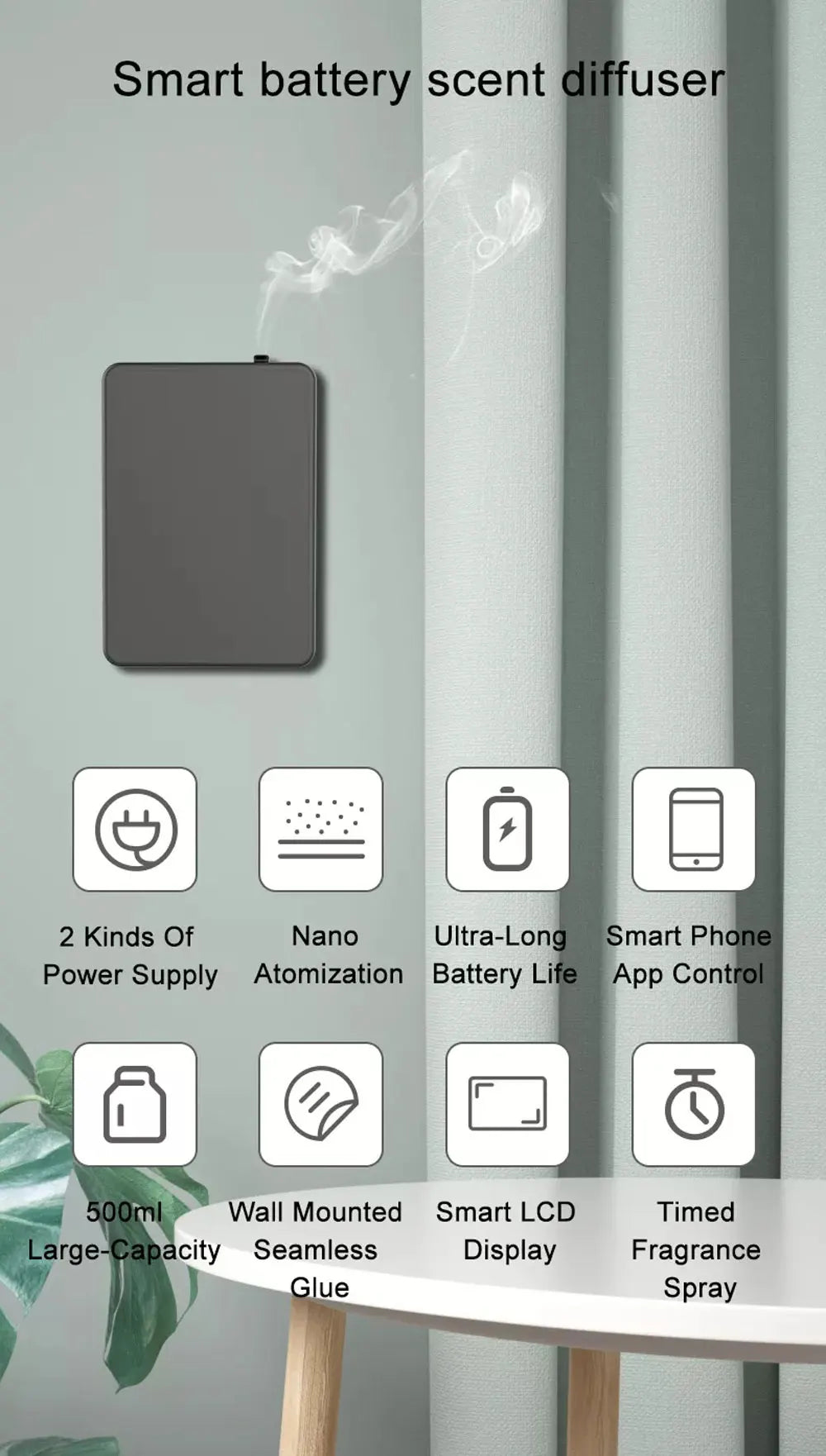 ELOVIA™ Smart Waterless Oil Diffuser