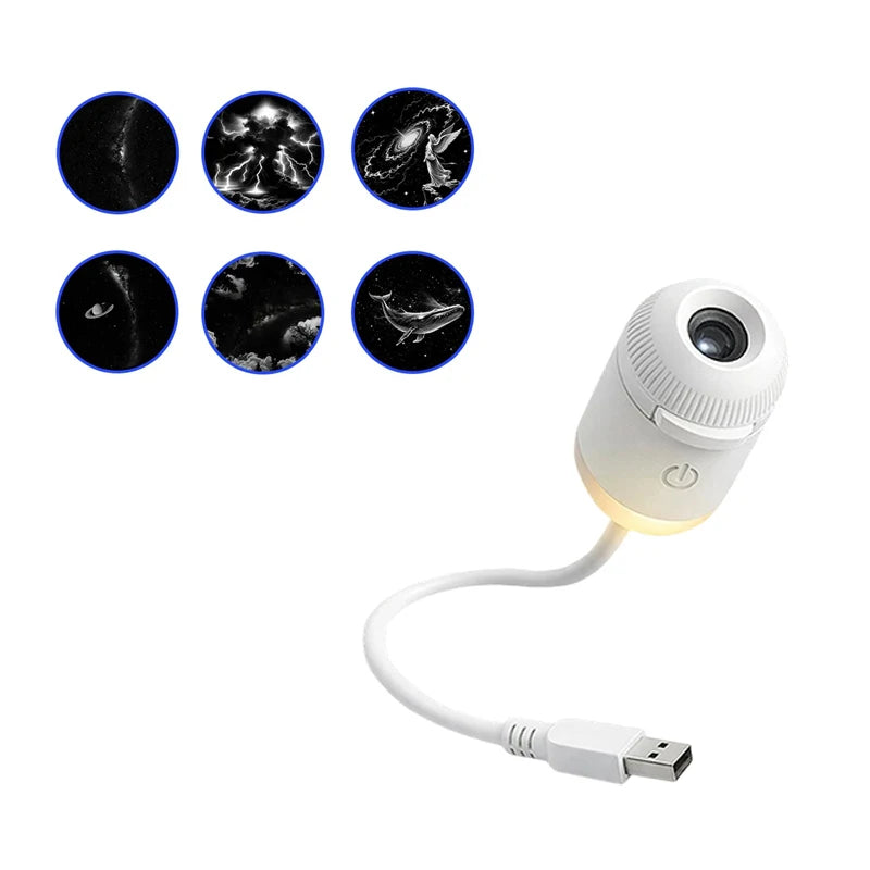 ELOVIA™ Galaxy Star Projector Night Light