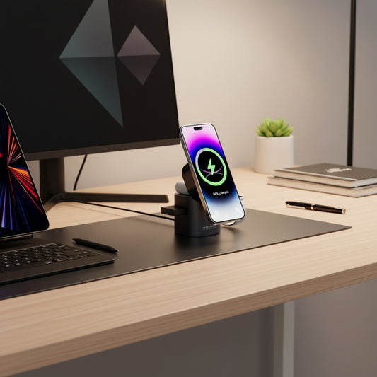 ELOVIA™ 3-in-1 Wireless Charging Station