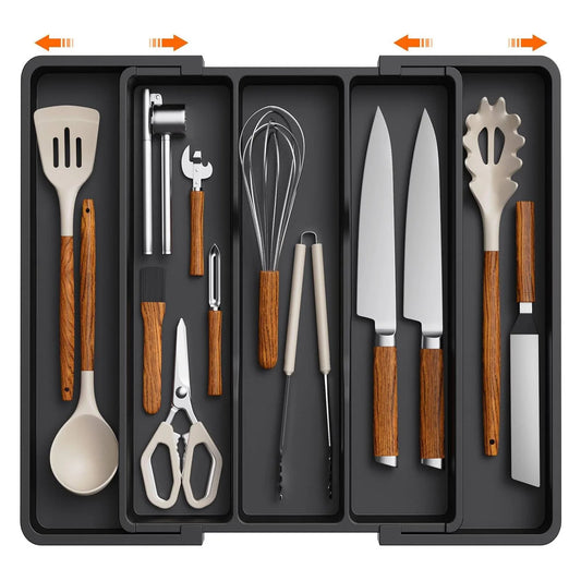 ELOVIA™ Expandable Kitchen Drawer Organizer