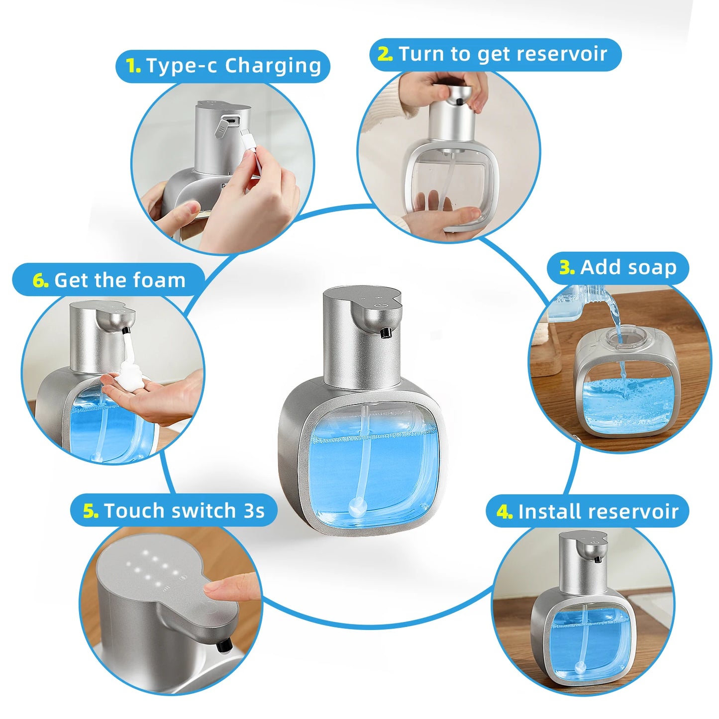 ELOVIA™ Automatic Foam Soap Dispenser