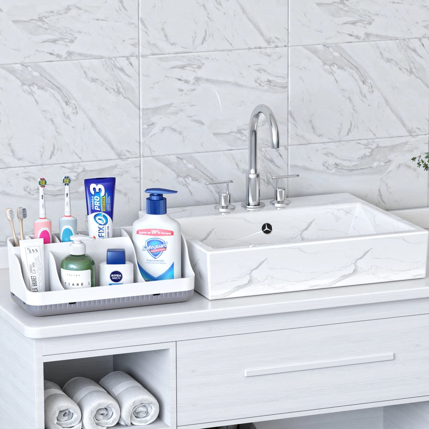 ELOVIA™ Bathroom Storage Organizer