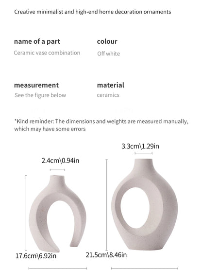 ELOVIA™ Ceramic Vase Set